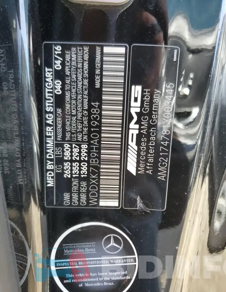 WDDXK7JB9HA019384 Photo# 12