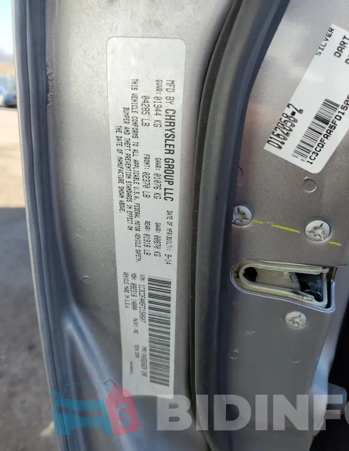 1C3CDFAA5FD150607 Photo# 12