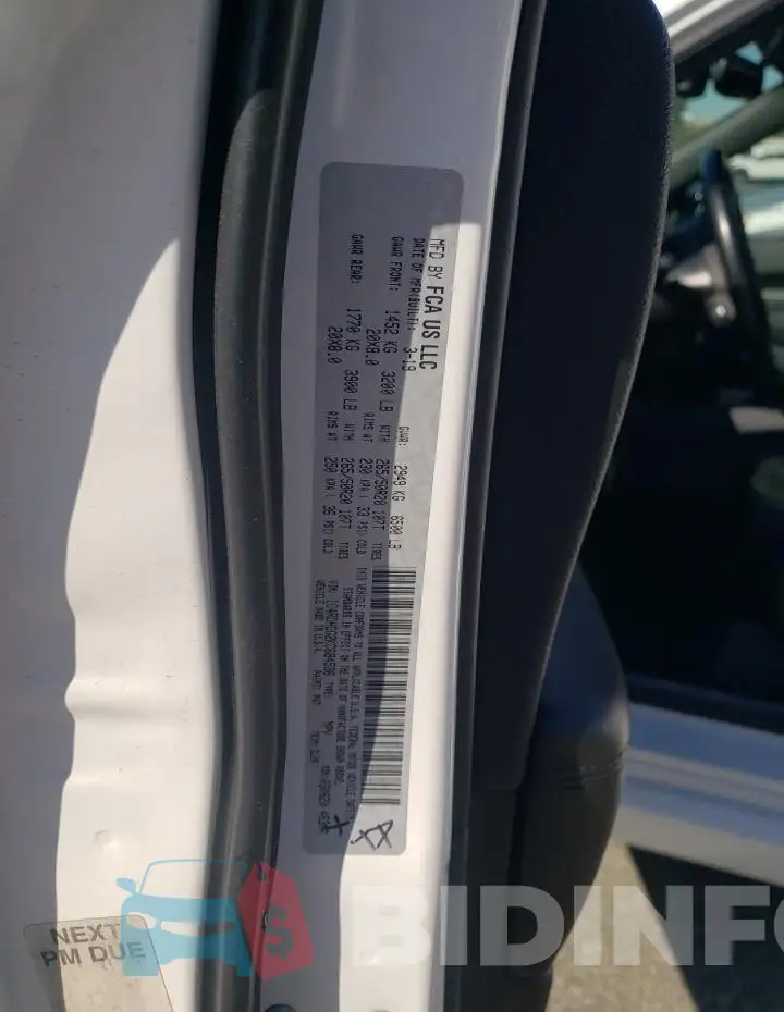 1C4RDHDG2KC684536 Photo# 12