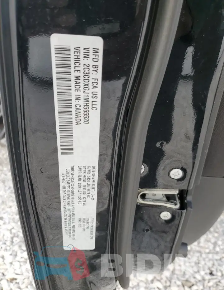 2C3CDXGJ1MH565520 Photo# 12