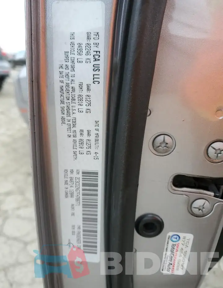 2C3CDZAG7FH788771 Photo# 13
