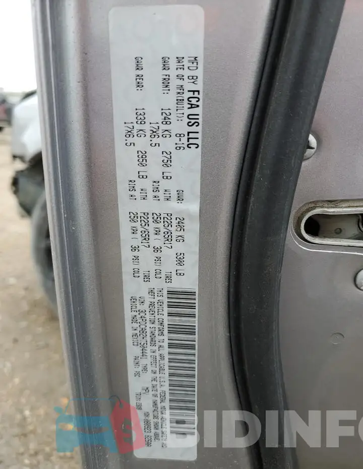3C4PDCAB2HT504441 Photo# 12