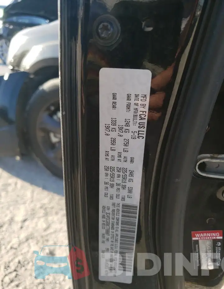 3C4PDCGB9KT798807 Photo# 12
