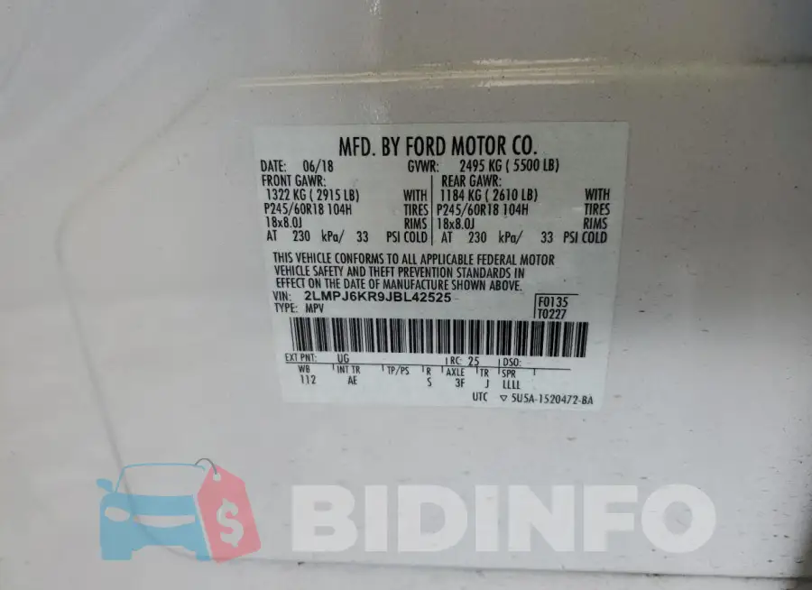 2LMPJ6KR9JBL42525 Photo# 13
