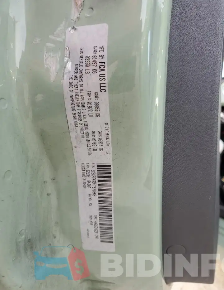 3C3CFFKR9HT570866 Photo# 12