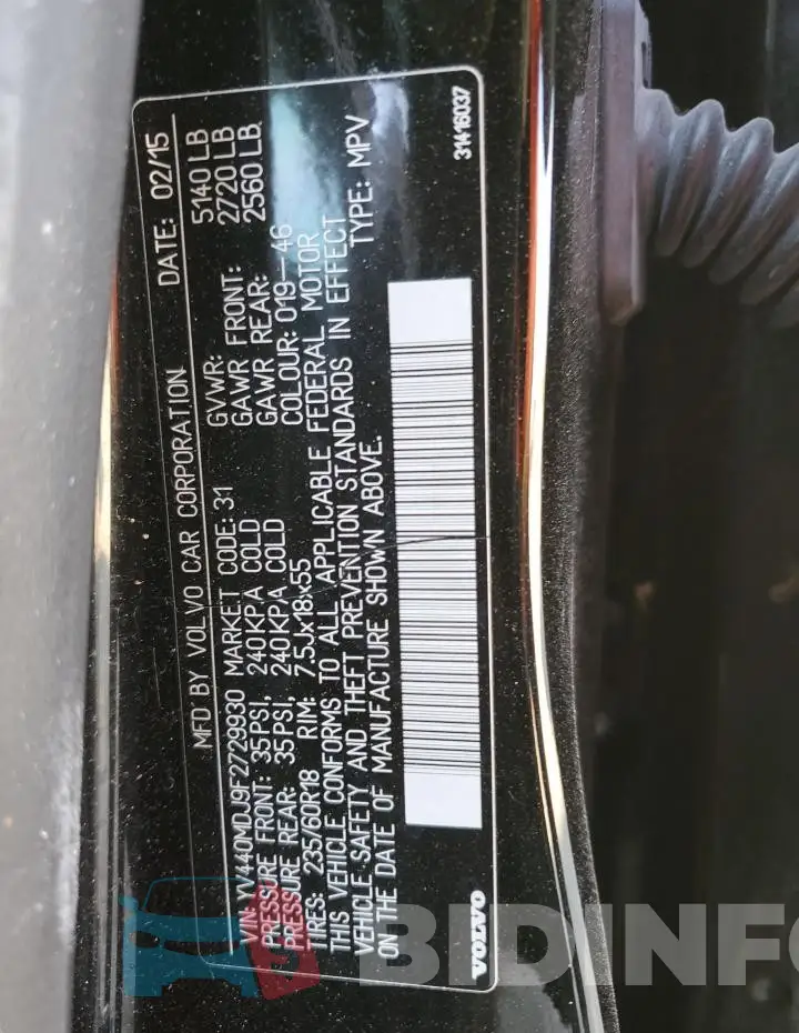YV440MDJ9F2729930 Photo# 13