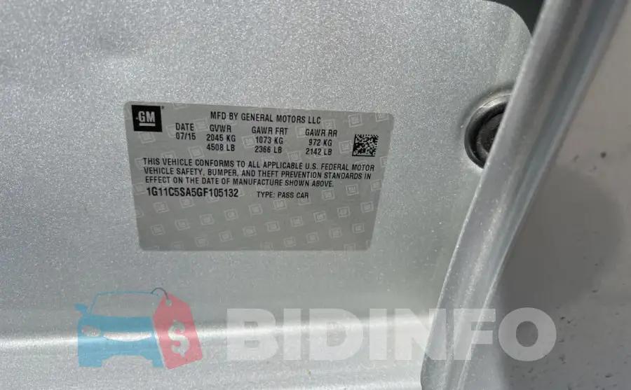 1G11C5SA5GF105132 Photo# 10