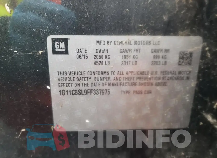 1G11C5SL9FF337975 Photo# 13