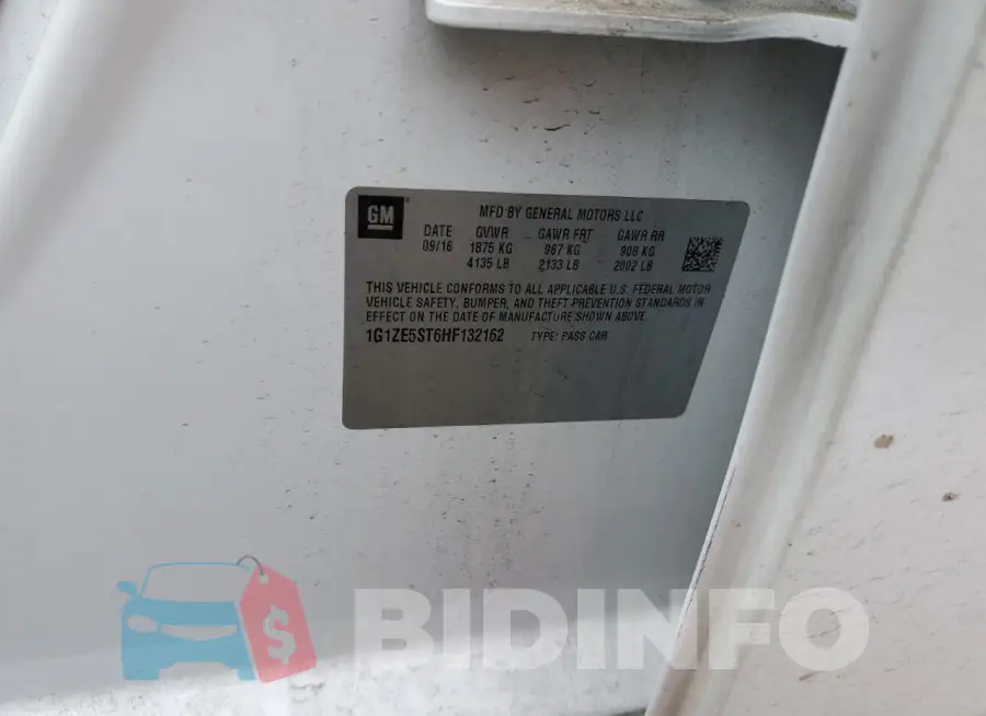 1G1ZE5ST6HF132162 Photo# 12