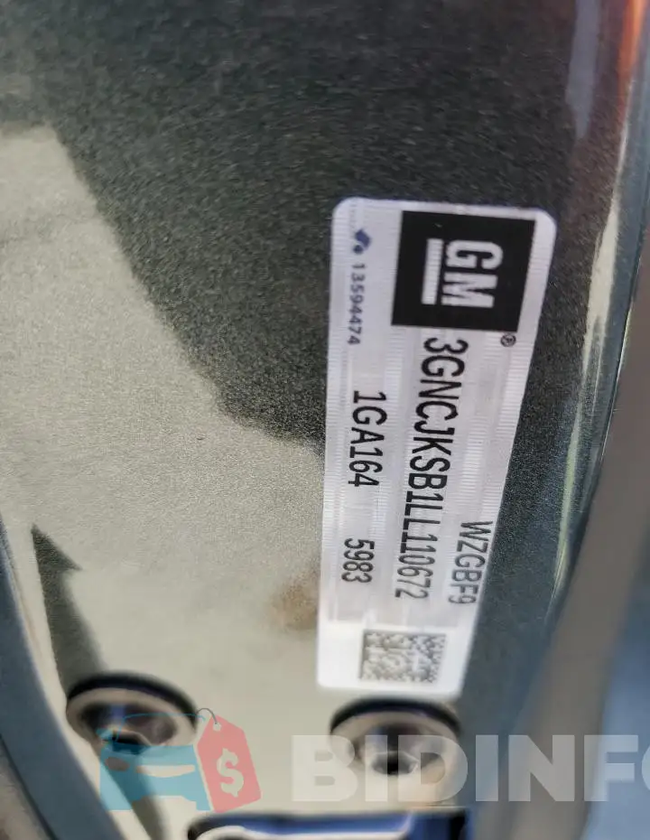 3GNCJKSB1LL110672 Photo# 13
