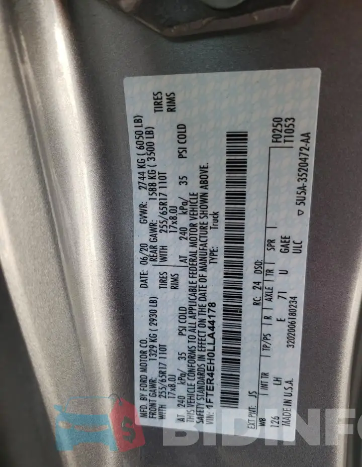 1FTER4EH0LLA44178 Photo# 13