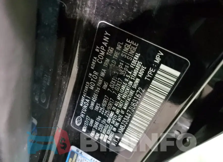 KM8J33A47JU631672 Photo# 12