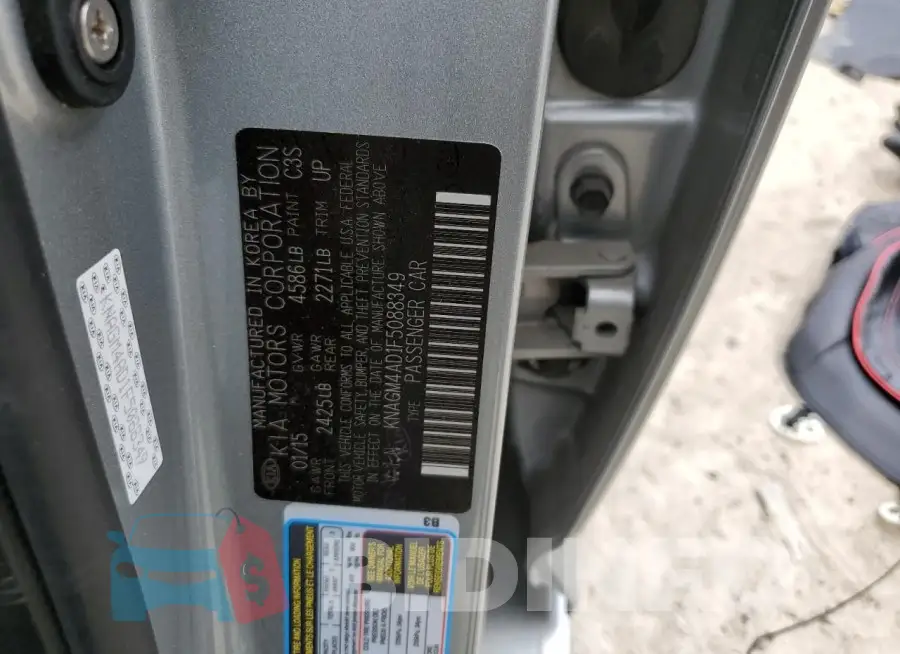 KNAGM4AD1F5088349 Photo# 12