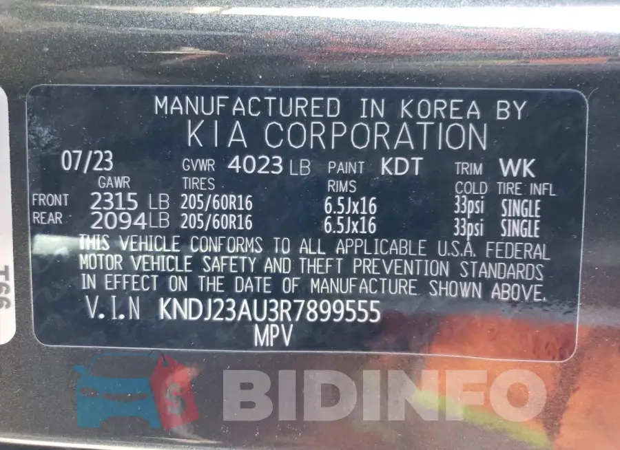 KNDJ23AU3R7899555 Photo# 12