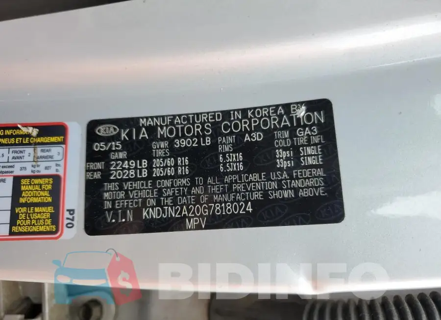 KNDJN2A20G7818024 Photo# 12