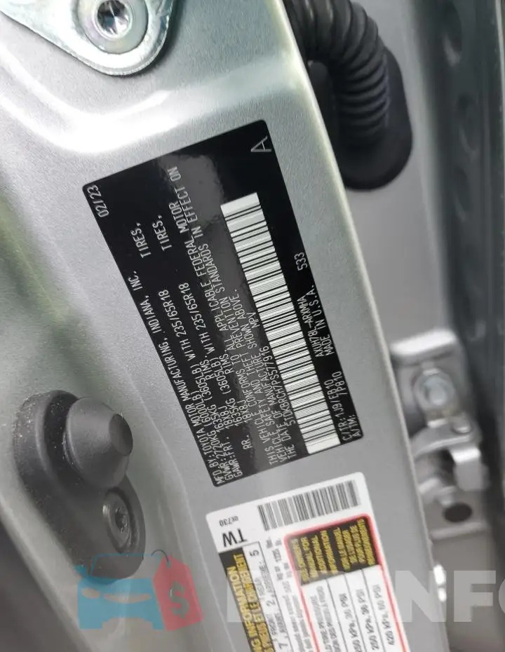 5TDKBRCH7PS577916 Photo# 13