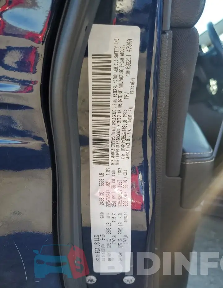 1C4PJMCB5GW148118 Photo# 12