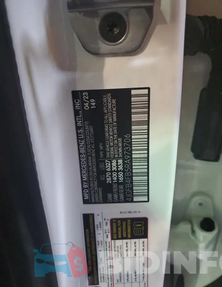 4JGFB4FB5RA973706 Photo# 13