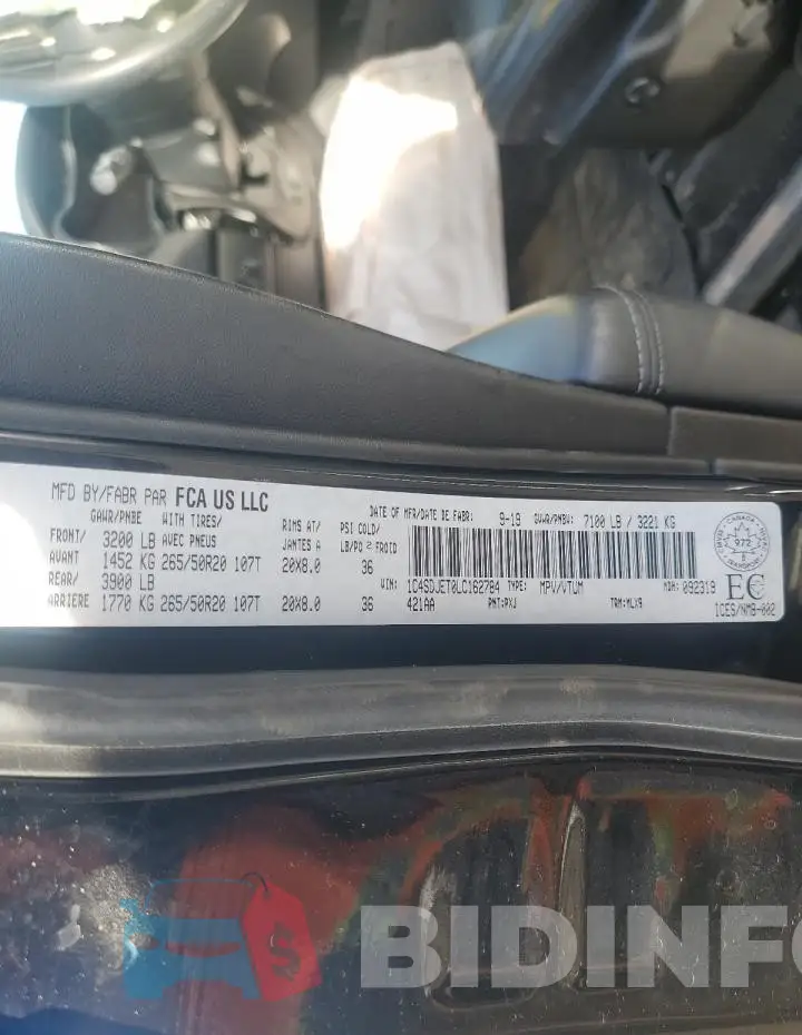 1C4SDJET0LC162784 Photo# 13