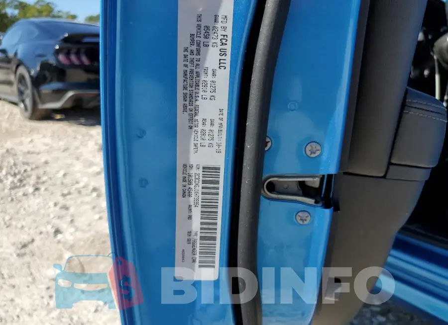2C3CDXGJ1KH735954 Photo# 13