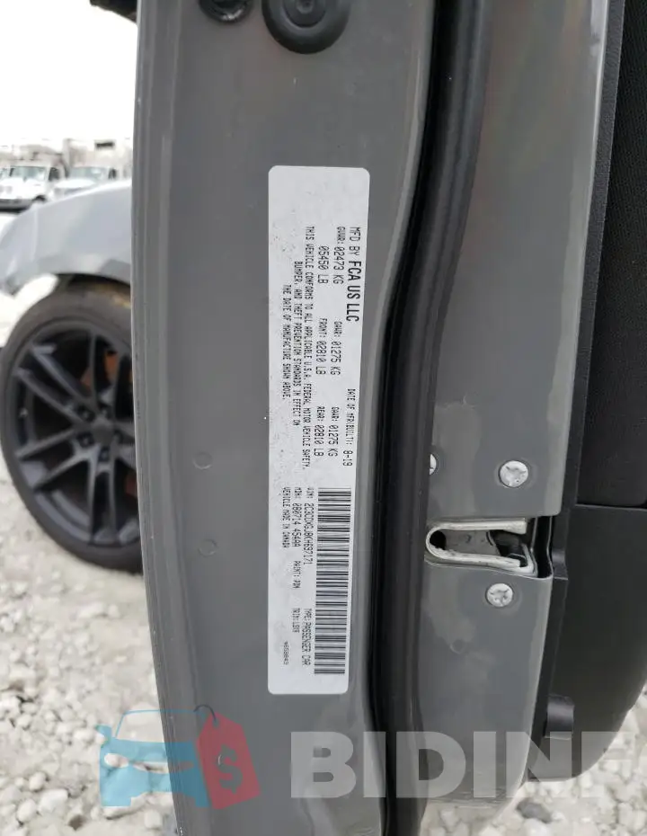 2C3CDXGJ8KH697171 Photo# 12