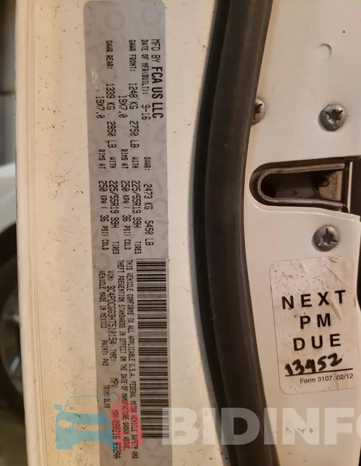 3C4PDCGG3HT510154 Photo# 13