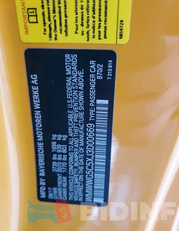 WMWWG5C5XJ3D00669 Photo# 13
