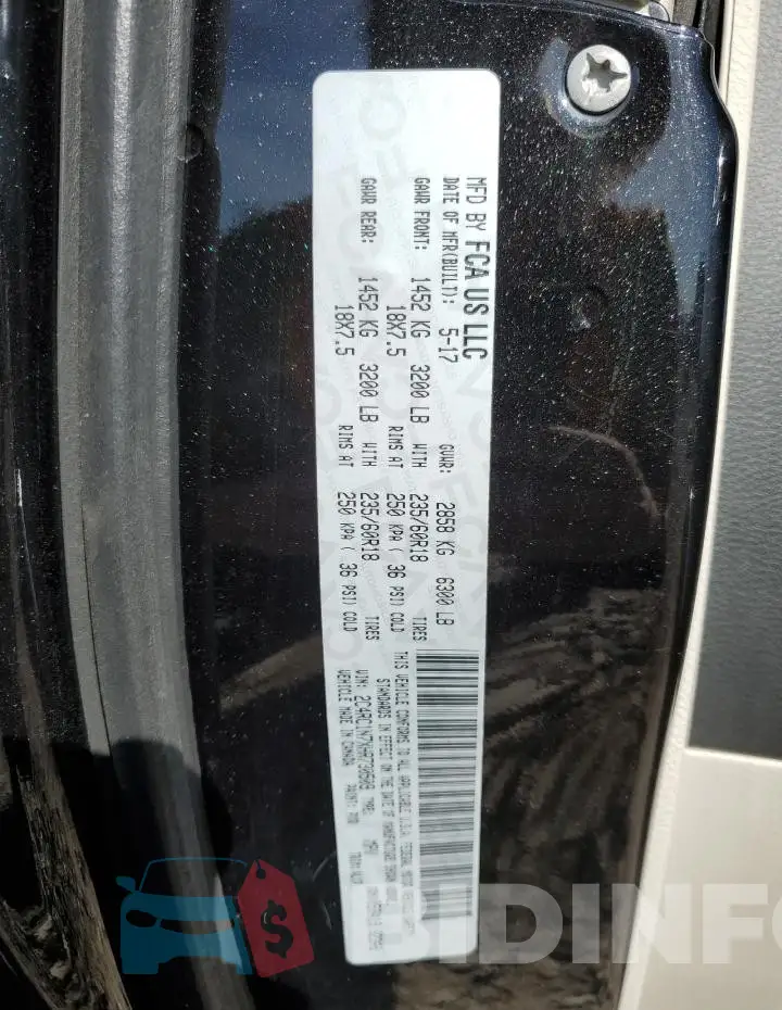2C4RC1N7XHR730509 Photo# 14