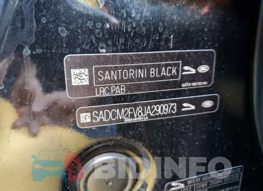 SADCM2FV8JA290973 Photo# 13