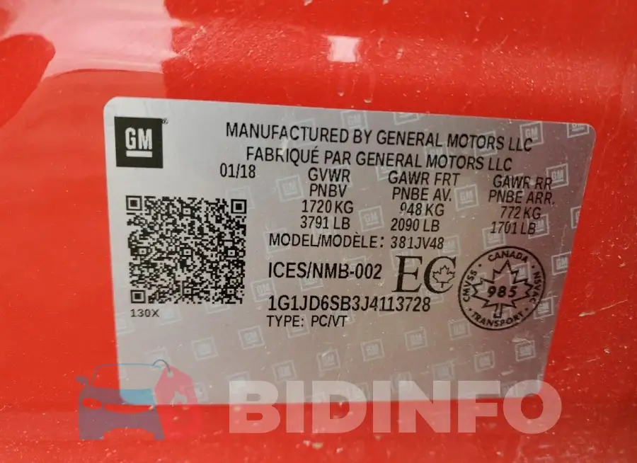 1G1JD6SB3J4113728 Photo# 12