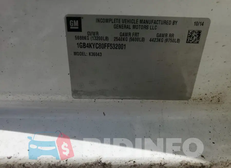 1GB4KYC80FF532001 Photo# 12