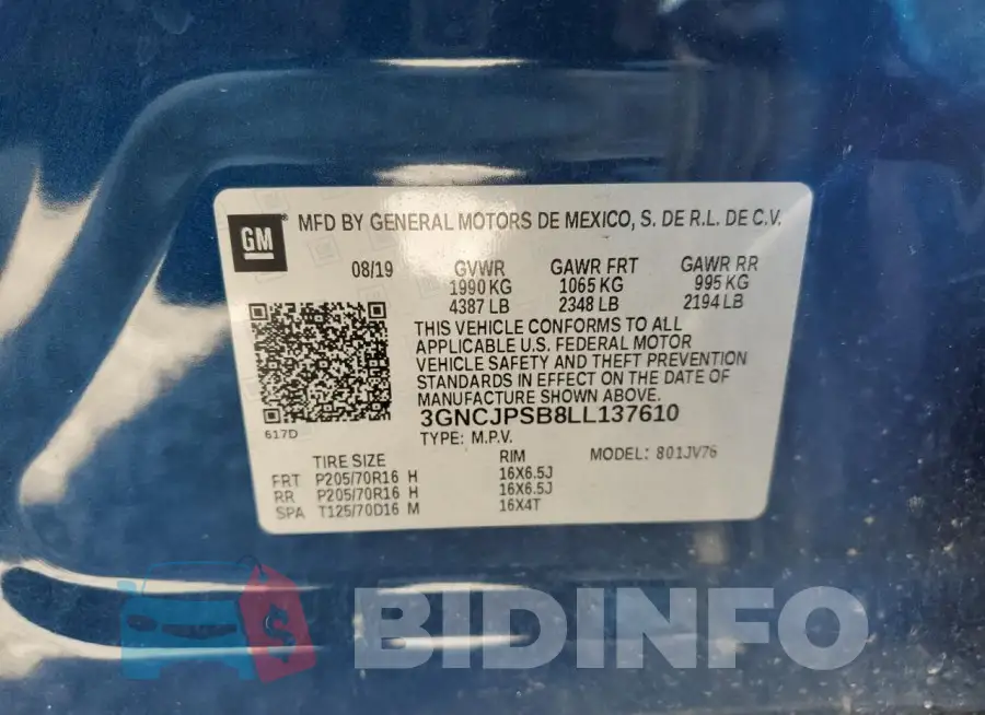 3GNCJPSB8LL137610 Photo# 13