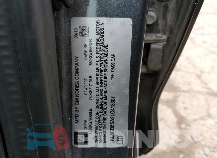 KL8CB6SA2LC413307 Photo# 12