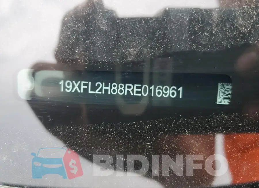 19XFL2H88RE016961 Photo# 12