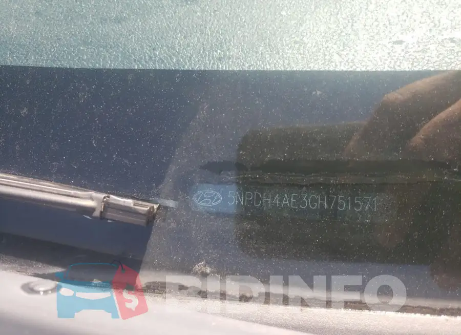 5NPDH4AE3GH751571 Photo# 12