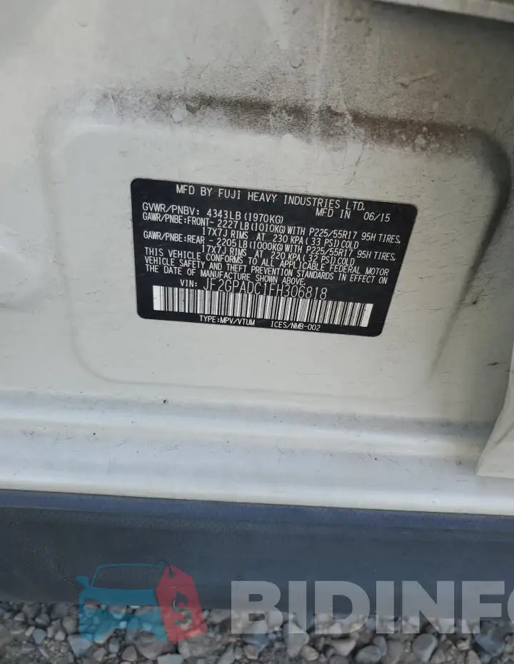 JF2GPADC1FH306818 Photo# 13