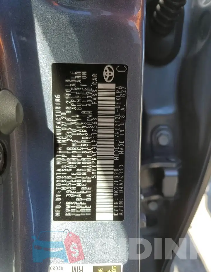5YFEPRAE9LP117568 Photo# 12