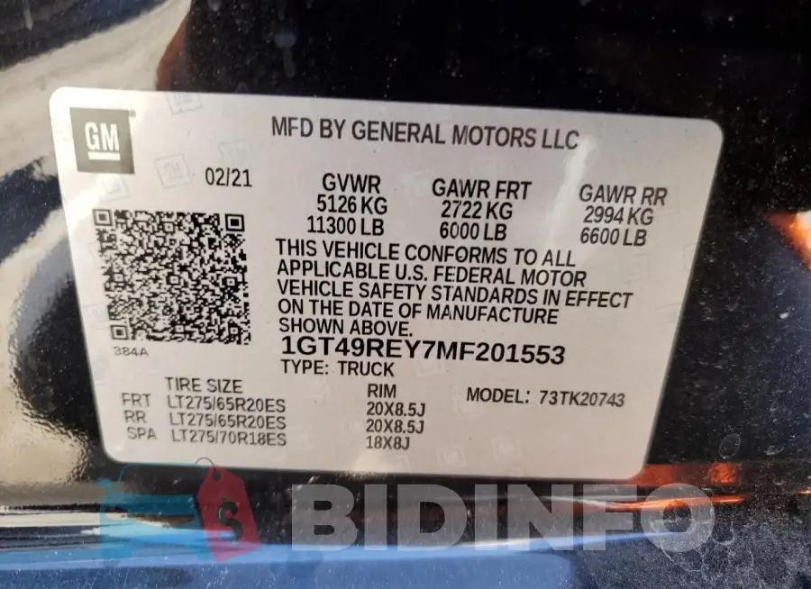 1GT49REY7MF201553 Photo# 12