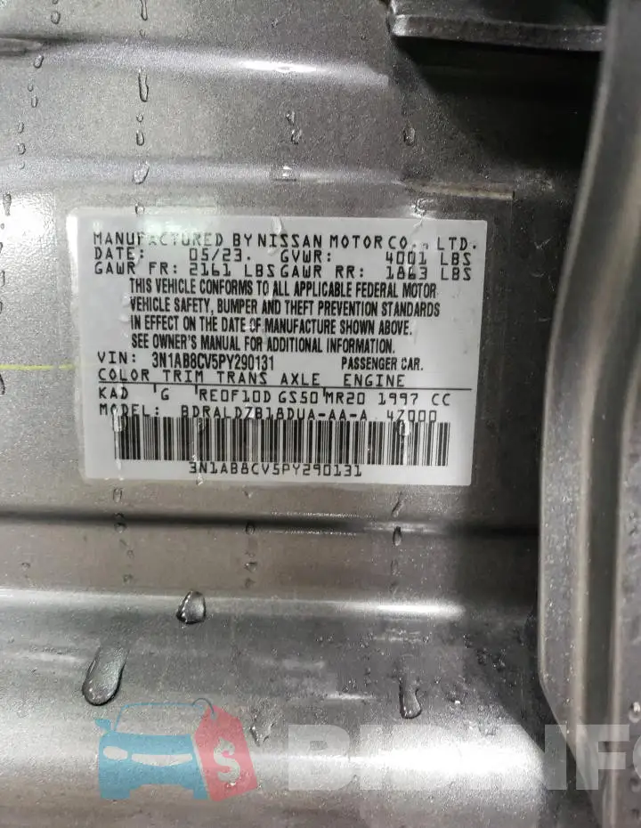 3N1AB8CV5PY290131 Photo# 12