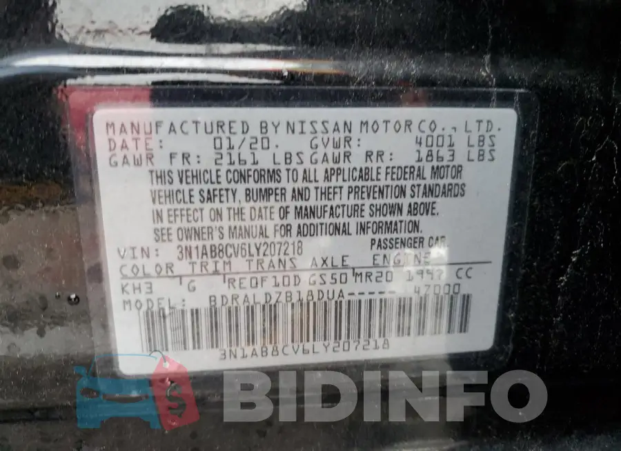 3N1AB8CV6LY207218 Photo# 12