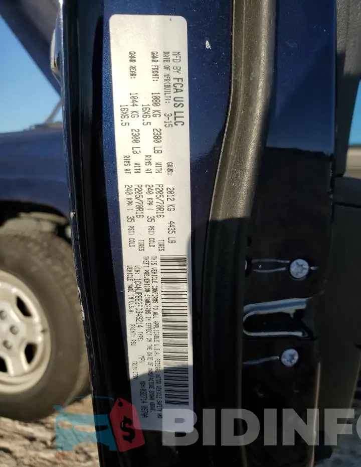 1C4NJPBB3FD349214 Photo# 13