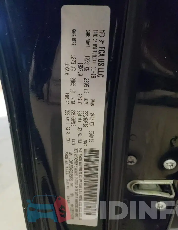 1C4PJMDX6KD350691 Photo# 12