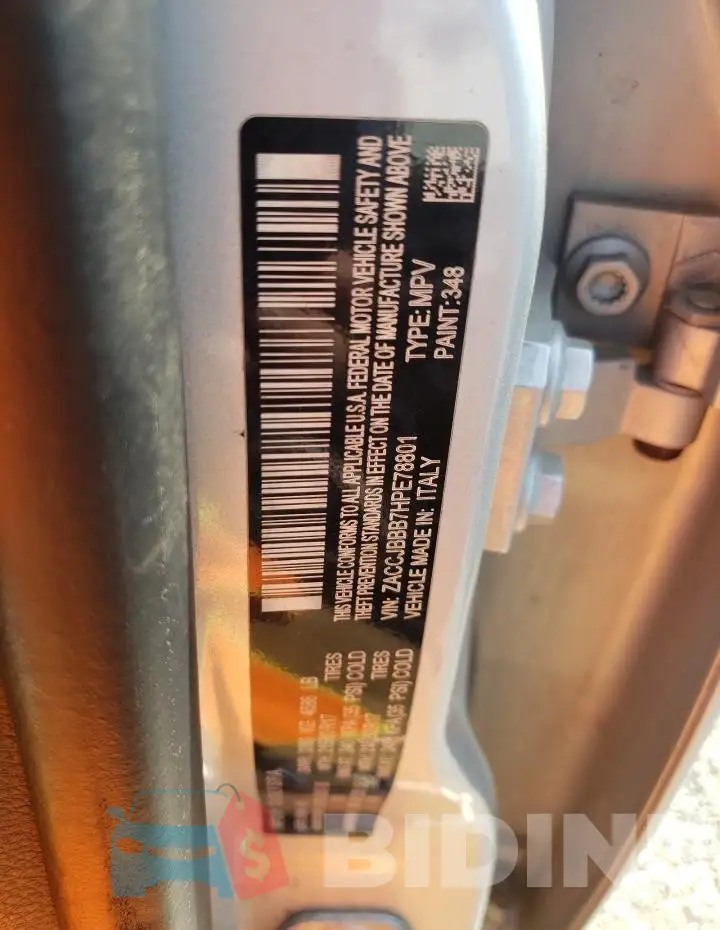 ZACCJBBB7HPE78801 Photo# 12