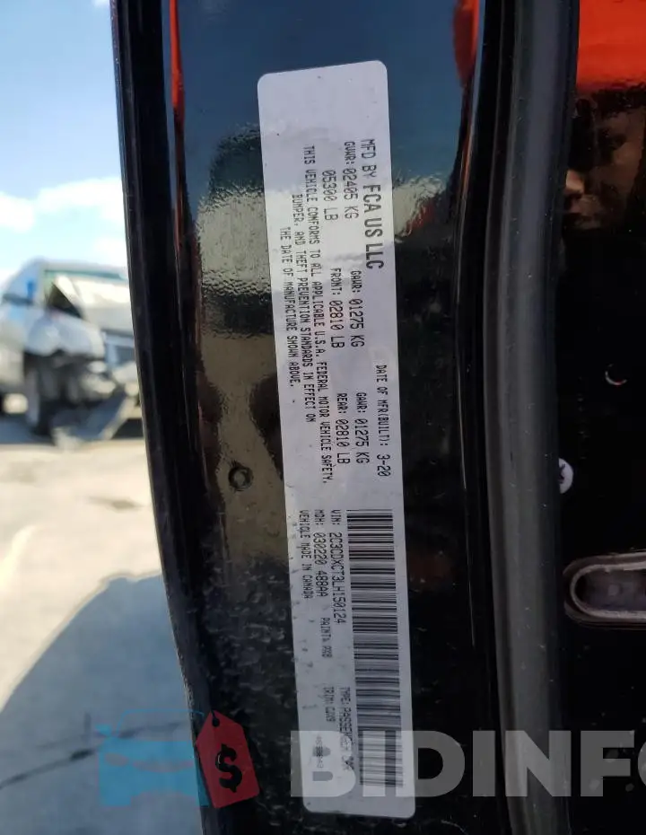 2C3CDXCT3LH150124 Photo# 13