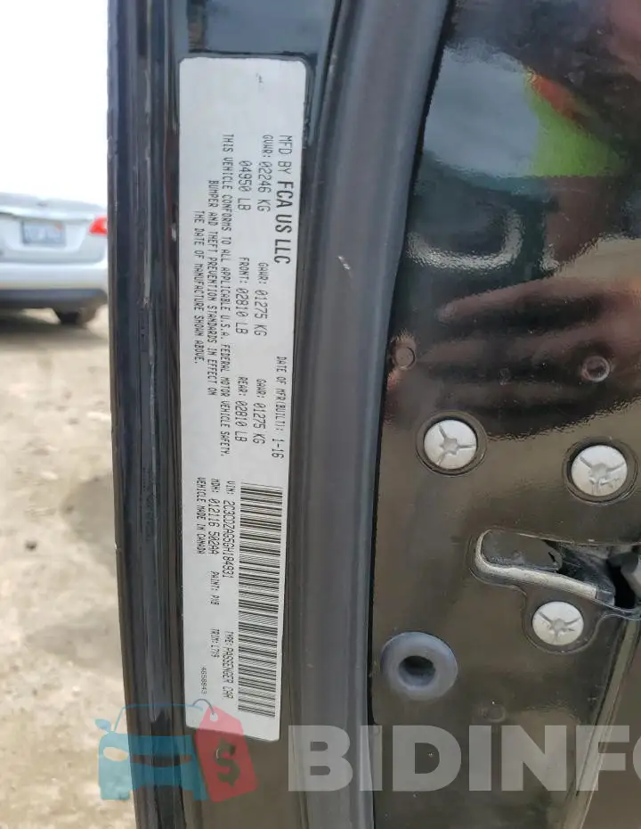 2C3CDZAG5GH184931 Photo# 12