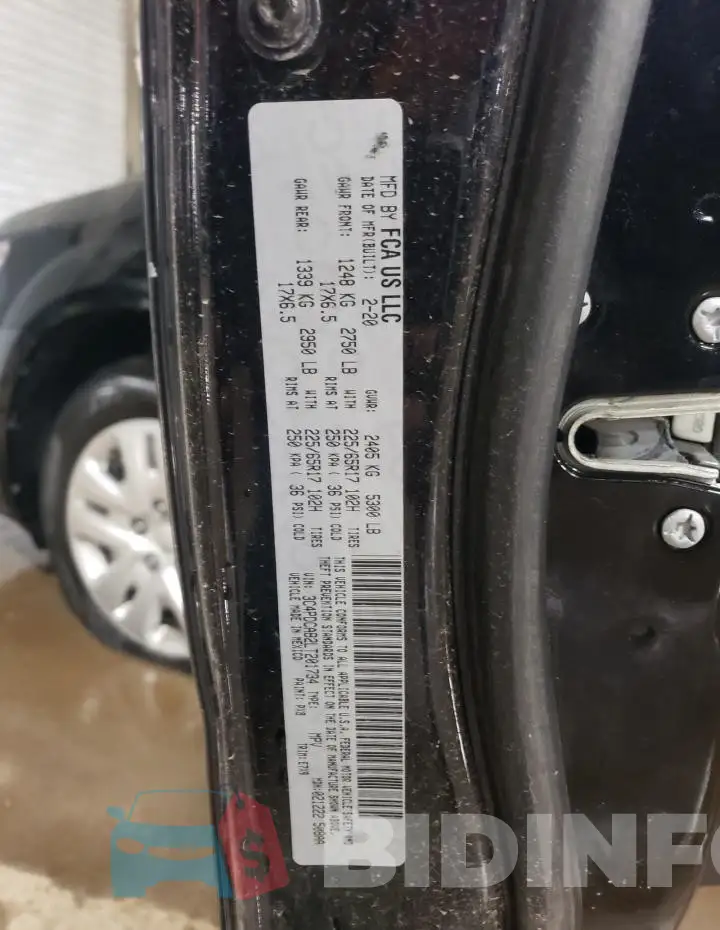 3C4PDCAB2LT201734 Photo# 12