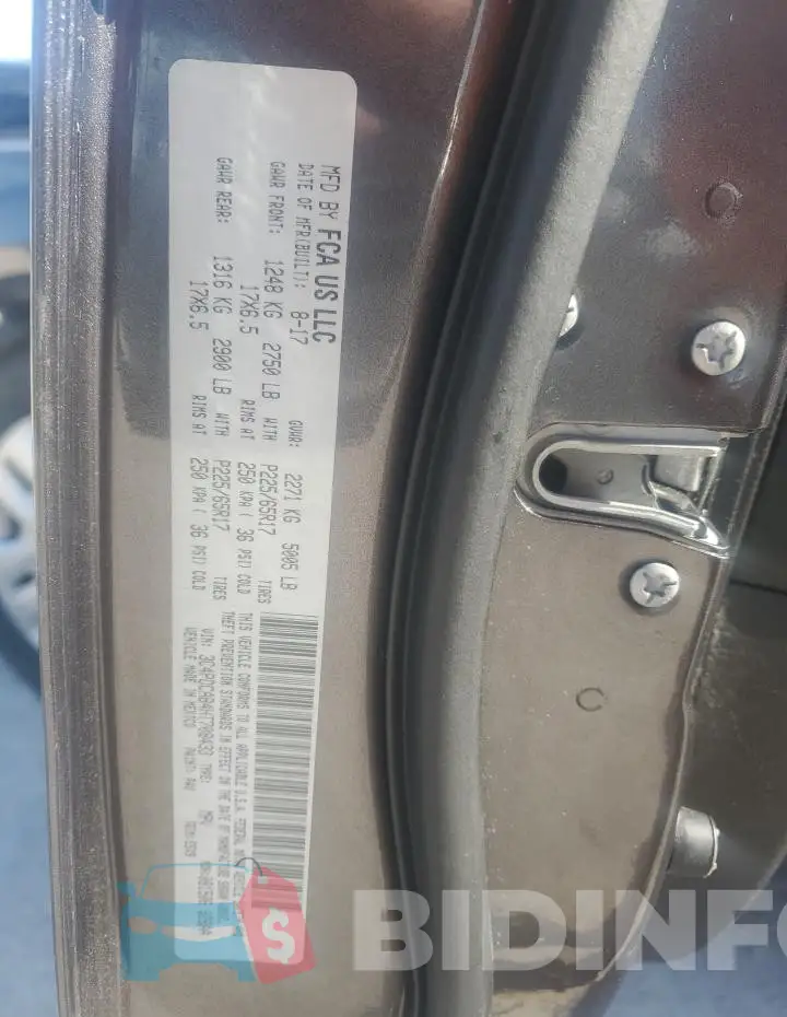 3C4PDCAB4HT708433 Photo# 14