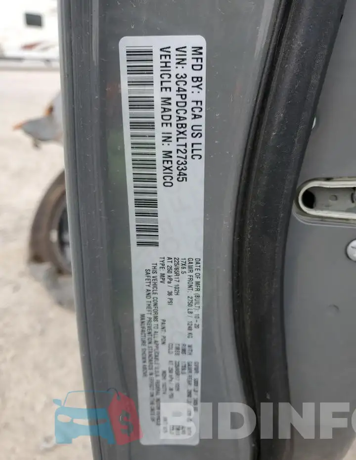 3C4PDCABXLT273345 Photo# 12