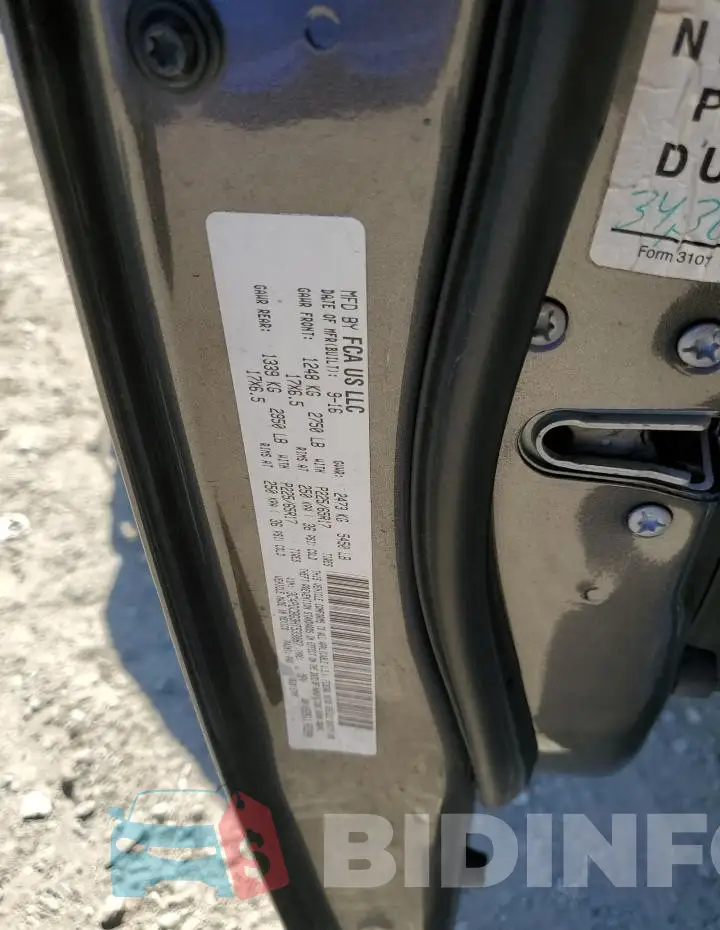 3C4PDCBG3HT533067 Photo# 12