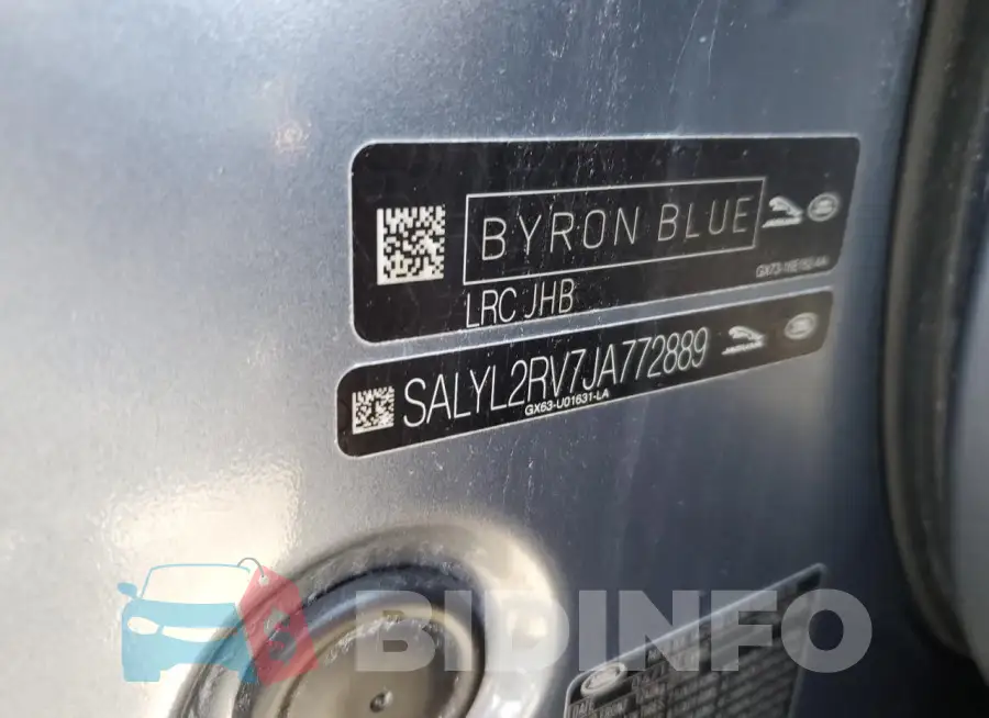 SALYL2RV7JA772889 Photo# 13